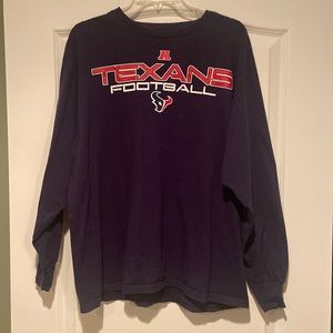 Texans Football Long sleeve Shirt - Size XL